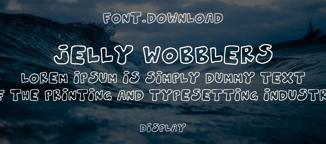 Jelly Wobblers Font