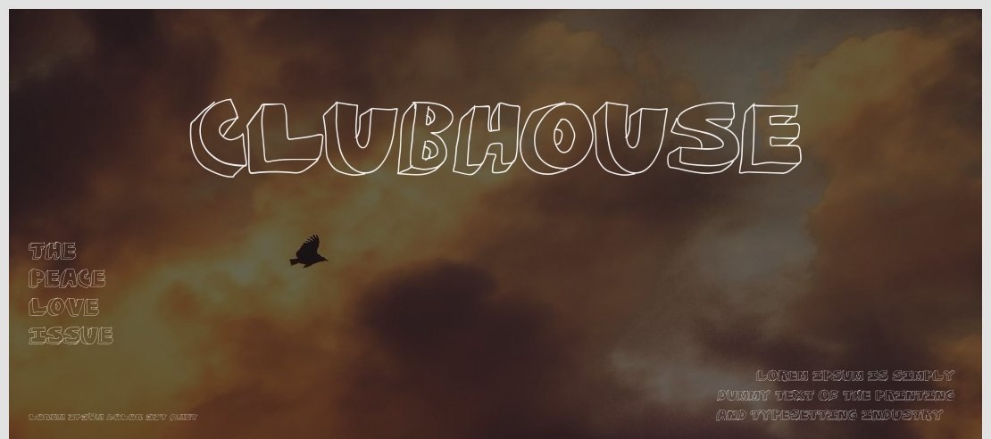 ClubHouse Font