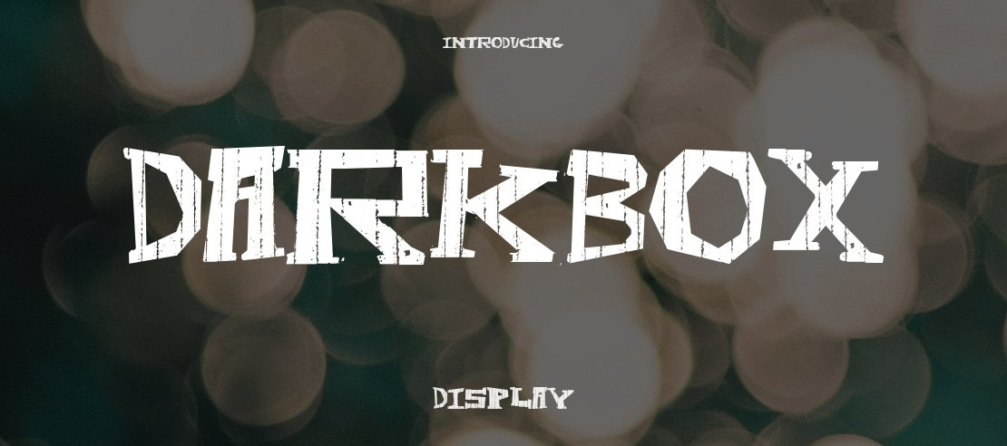 DarkBox Font