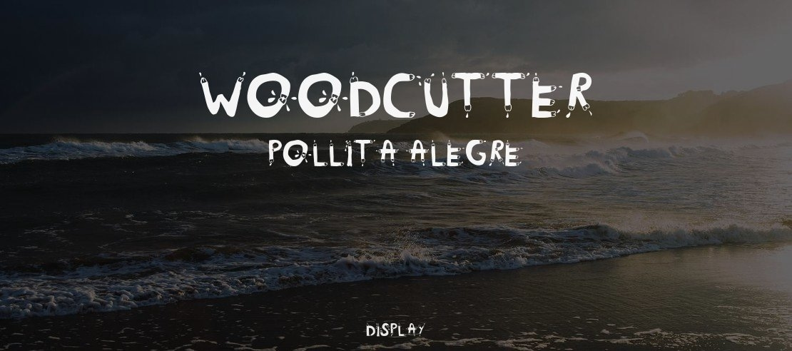 woodcutter POLLITA ALEGRE Font