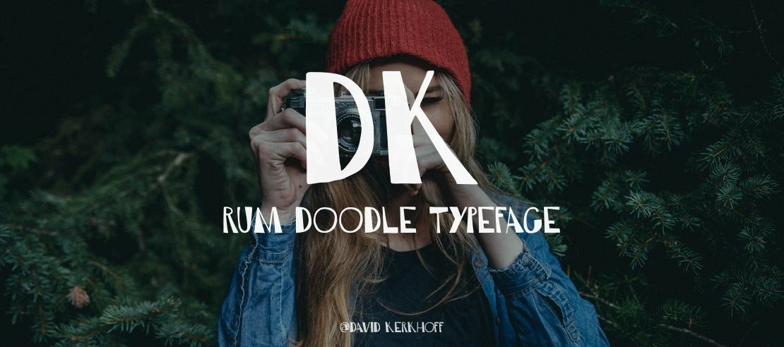 DK Rum Doodle Font