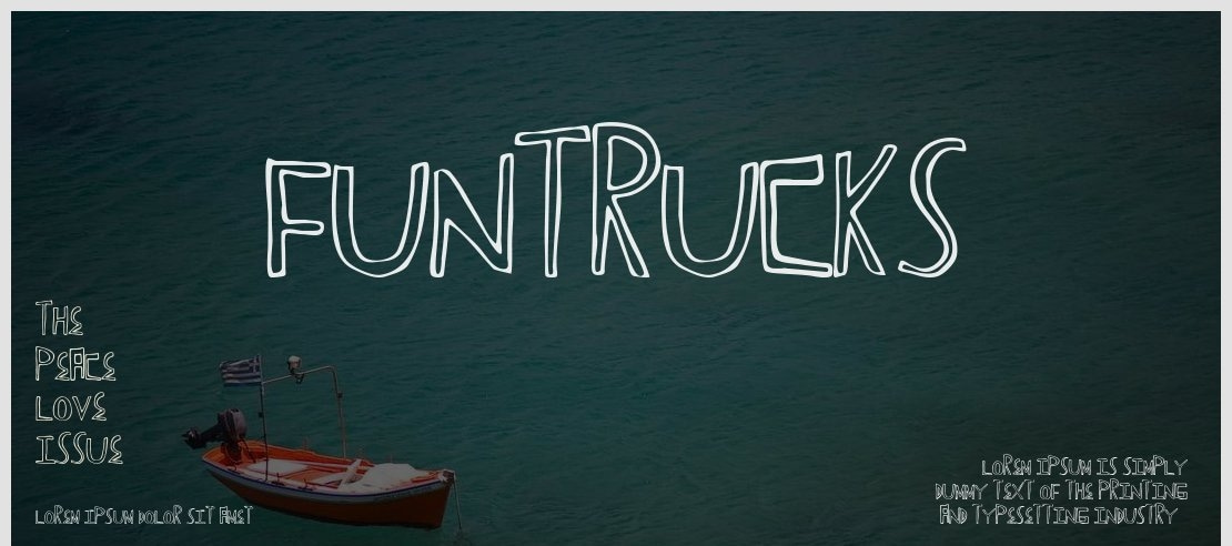 FunTrucks Font