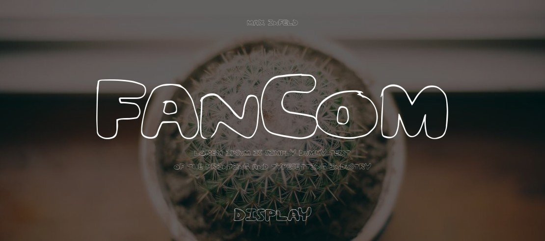 FanCom Font