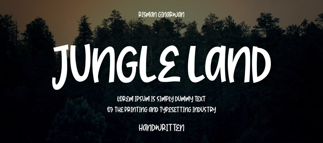 Jungle Land Font