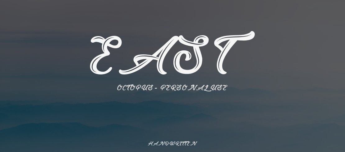 East Octopus - Personal Use Font