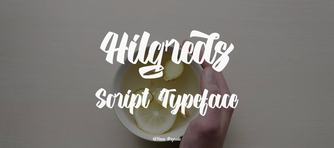 Hilgreds Script Font