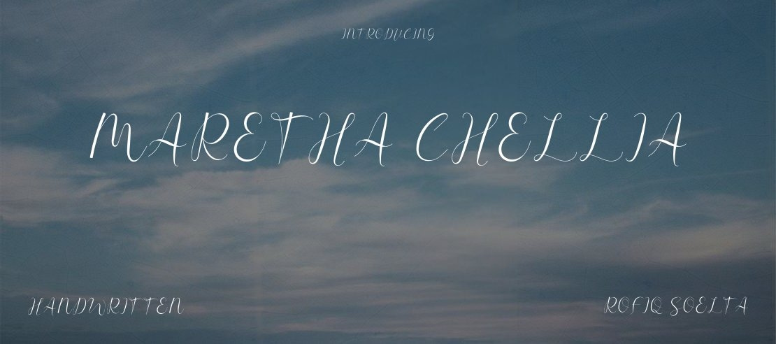 Maretha Chellia Font