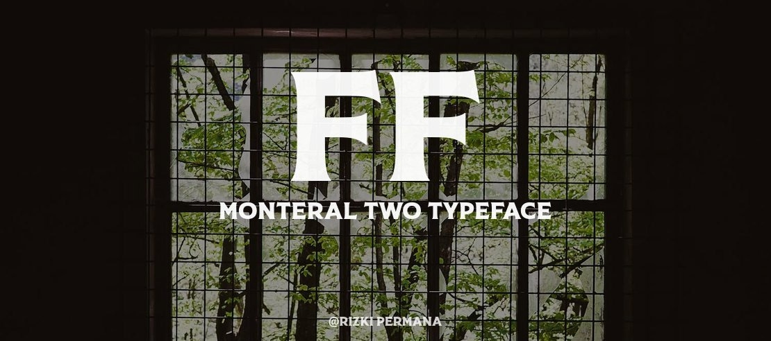 FF Monteral Two Font