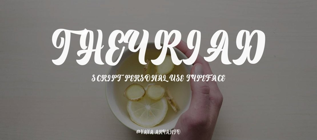 Theyriad Script Personal Use Font