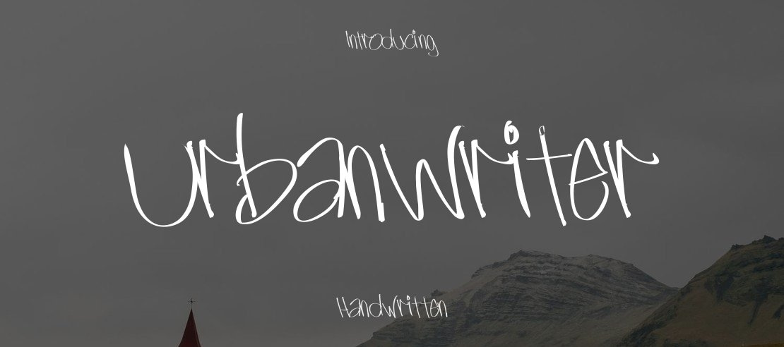 UrbanWriter Font