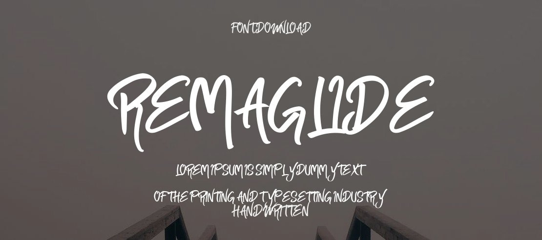 Remaglide Font