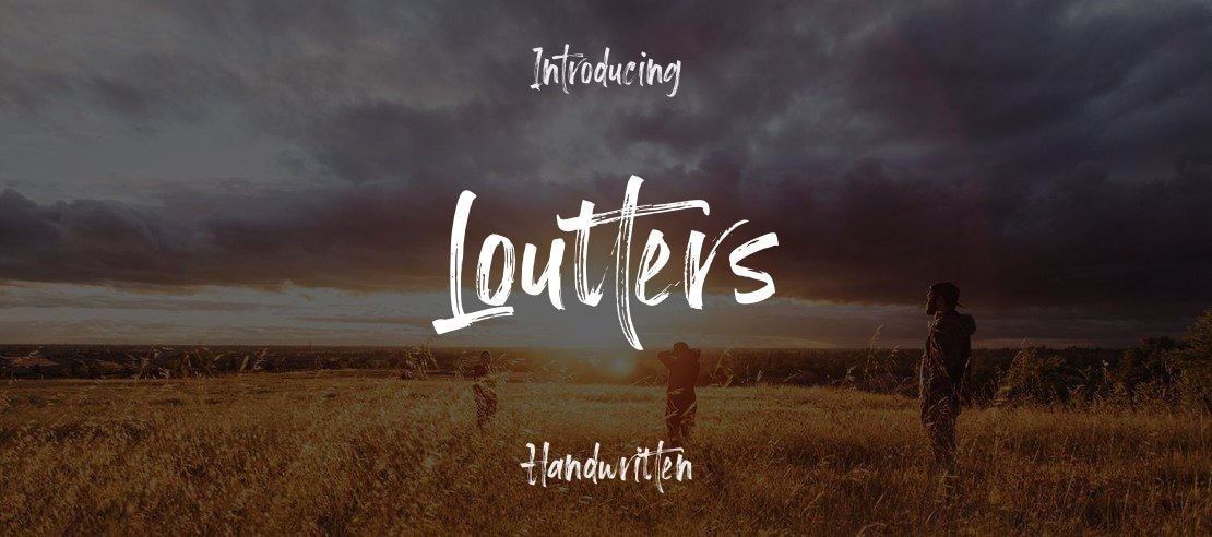 Loutters Font