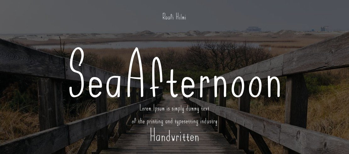 SeaAfternoon Font