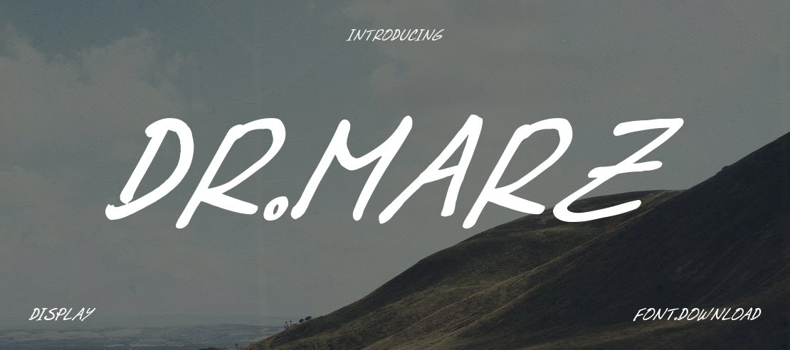 Dr.Marz Font Family