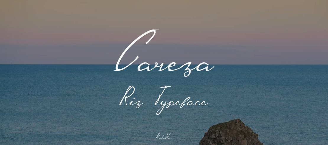 Careza Riz Font