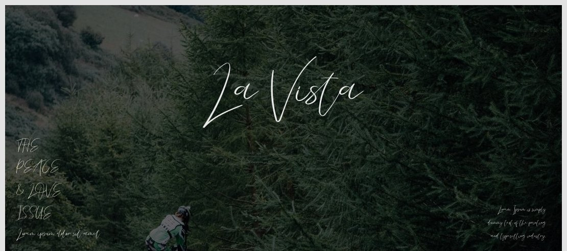 La Vista Font