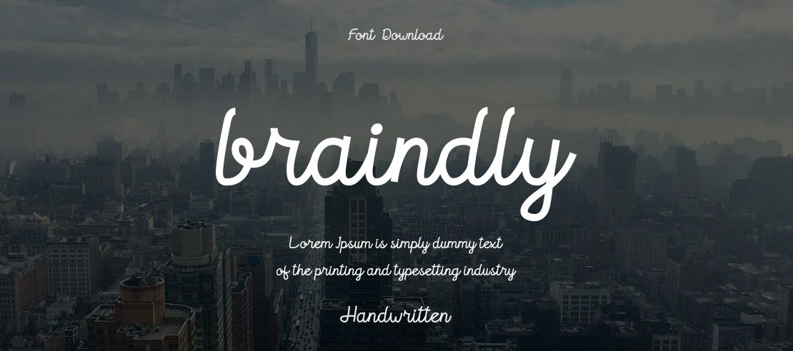 braindly Font