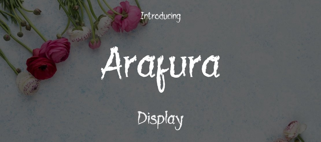 Arafura Font
