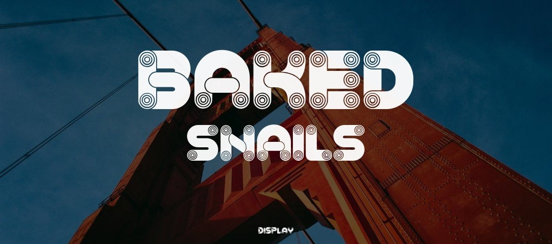 Baked Snails Font Family
