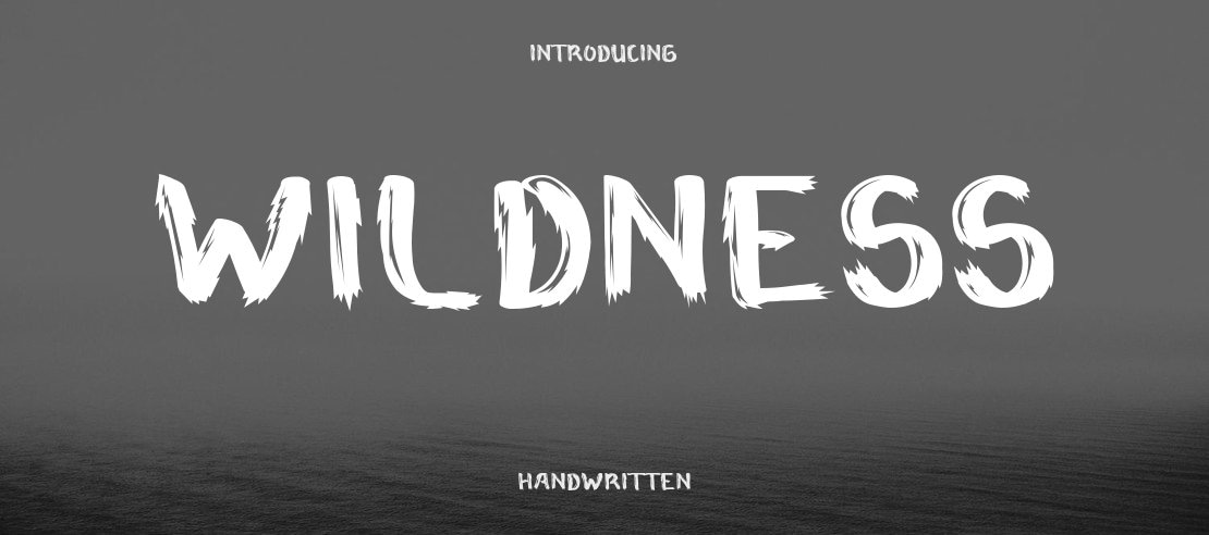 Wildness Font