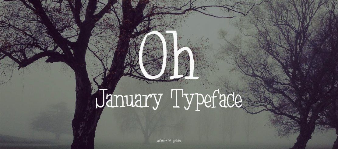 Oh January Font