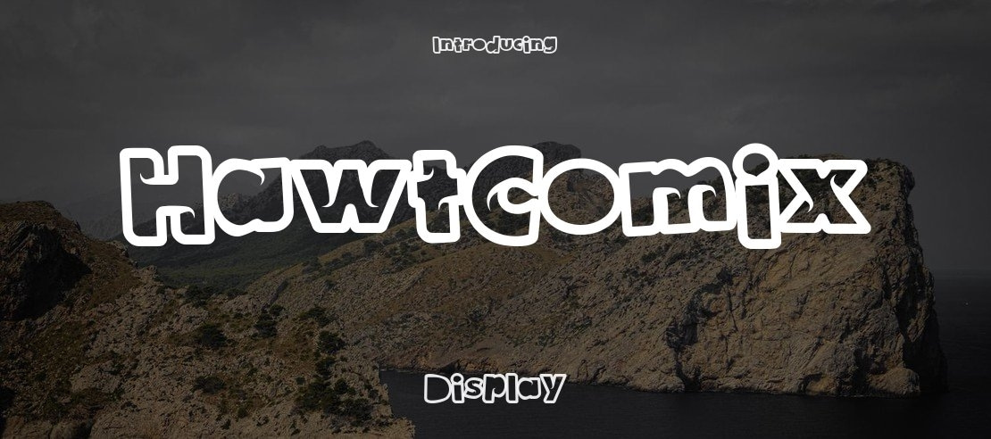 HawtComix Font