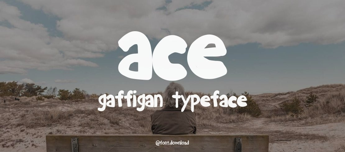 ace gaffigan Font