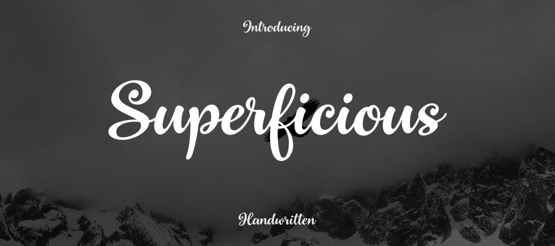 Superficious Font