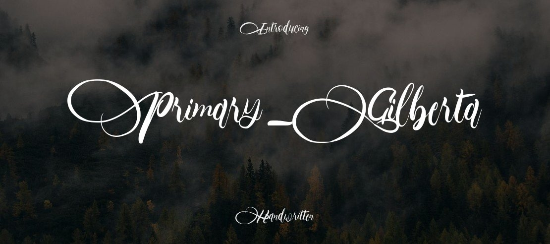 Primary_Gilberta Font