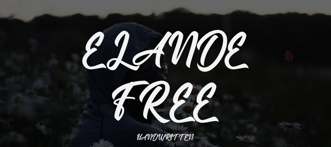 ELANDE free Font