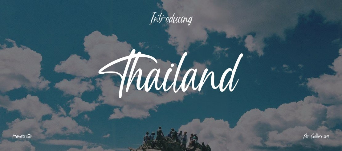 Thailand Font