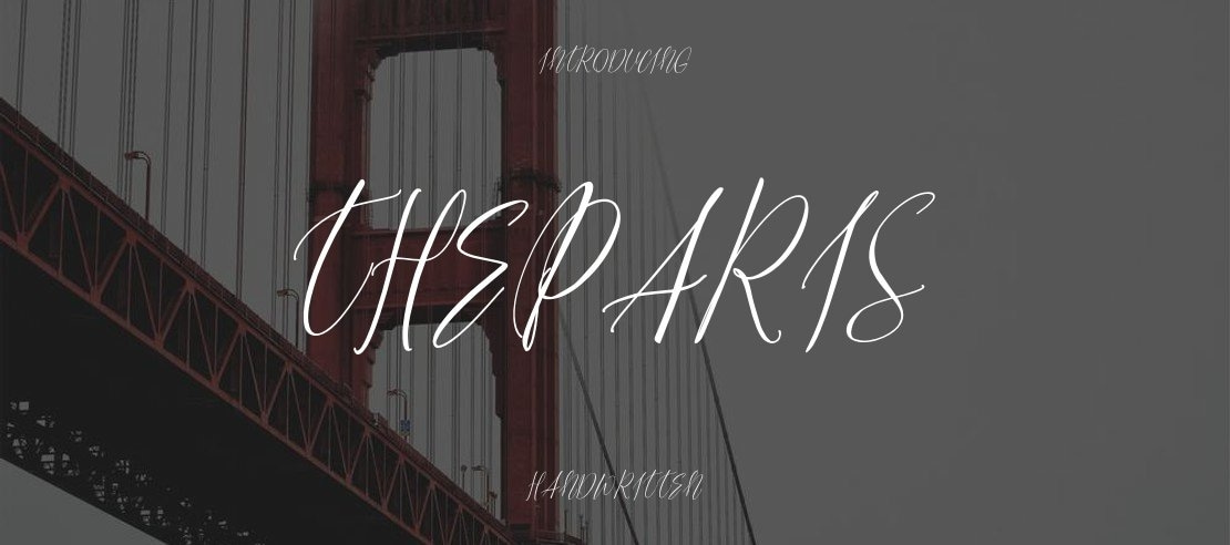 TheParis Font