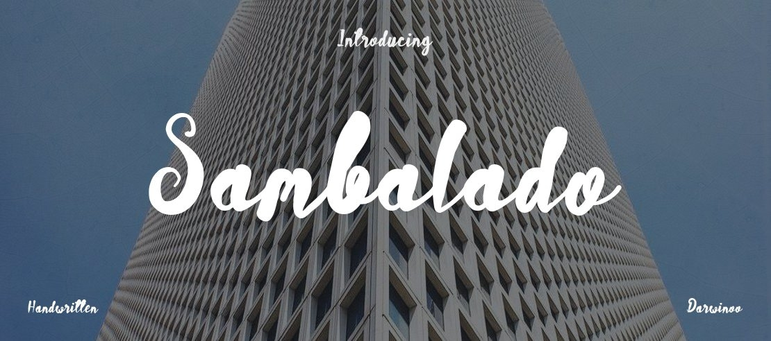 Sambalado Font
