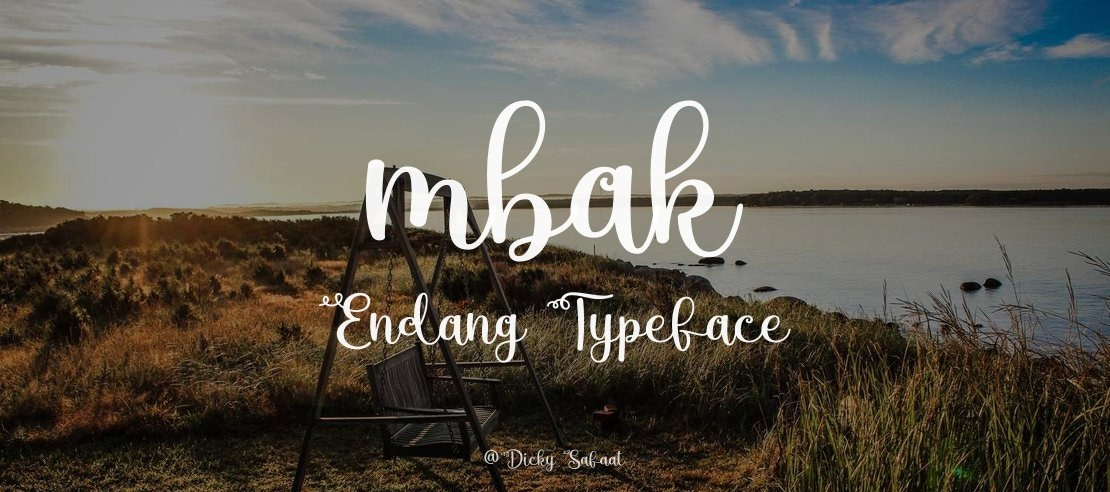 mbak Endang Font