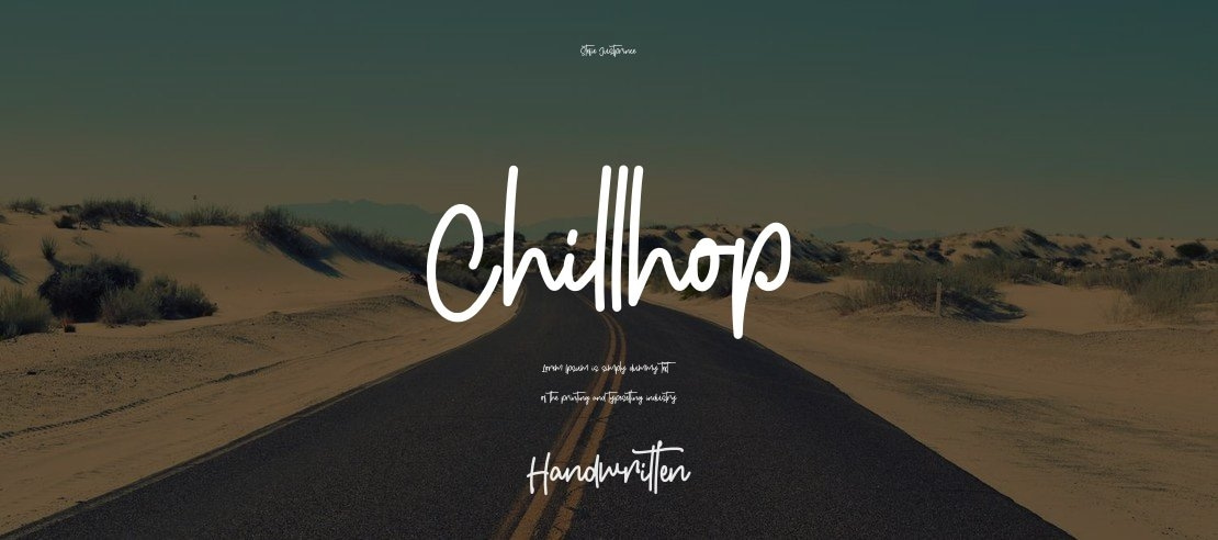 Chillhop Font