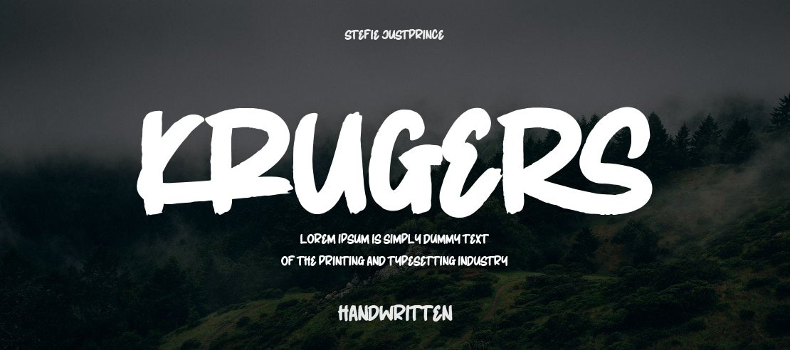 KRUGERS Font