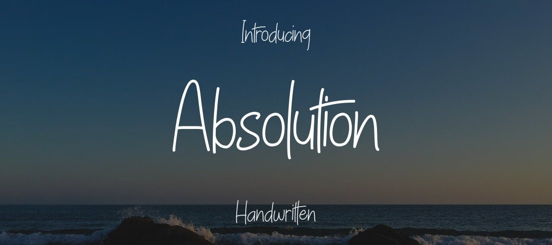 Absolution Font