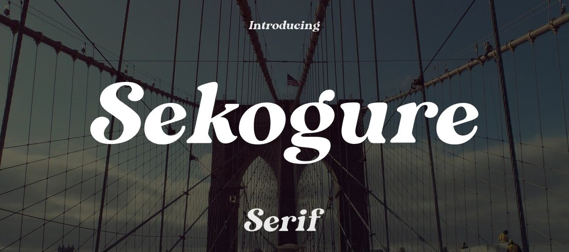 Sekogure Font