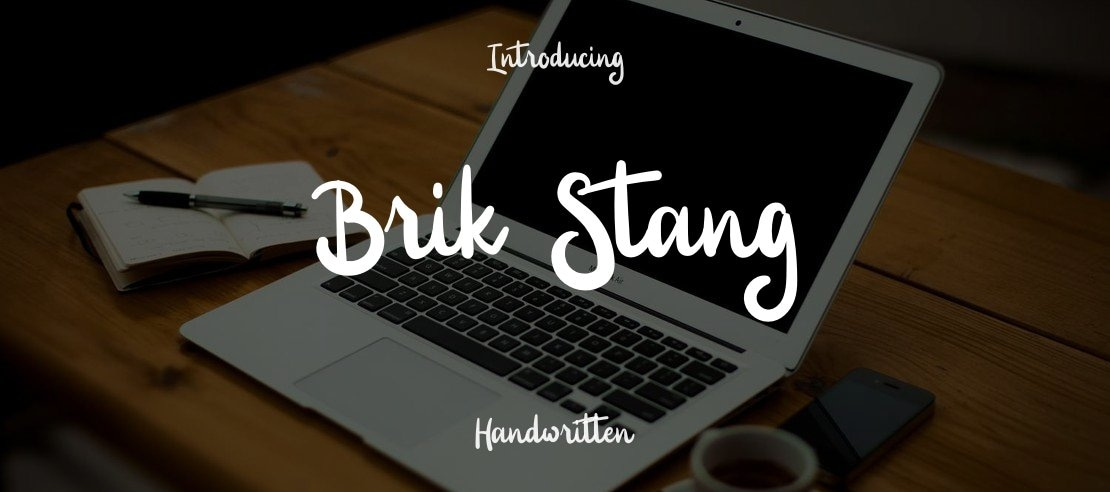 Brik Stang Font