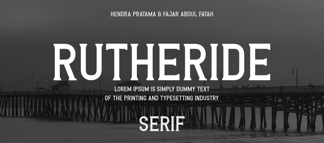 Rutheride Font