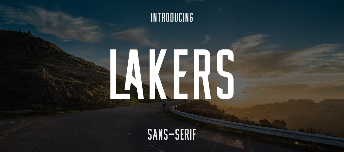 Lakers Font Family