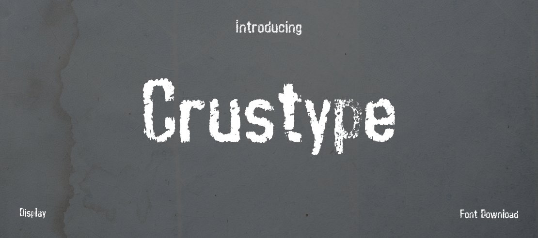 Crustype Font Family