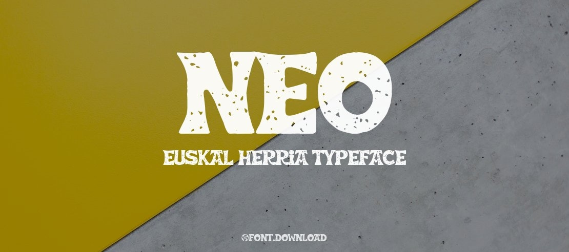 Neo Euskal Herria Font