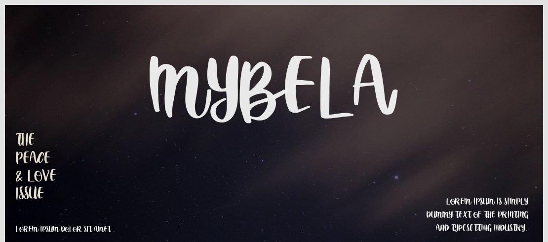 Mybela Font