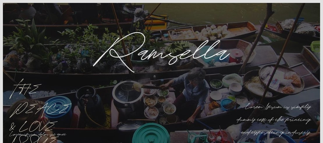 Ramsella Font