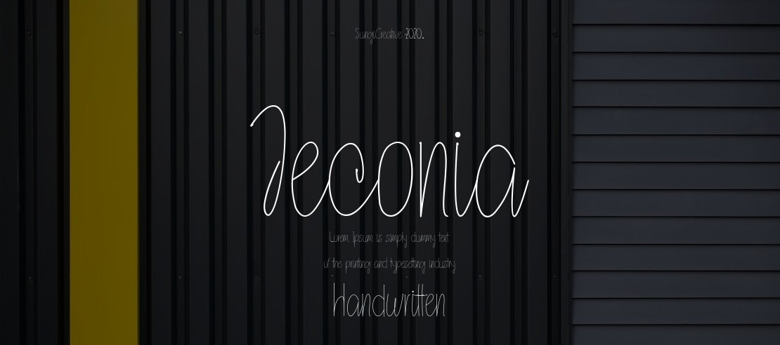 Jeconia Font