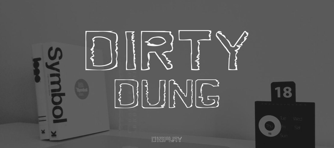 Dirty Dung Font Family