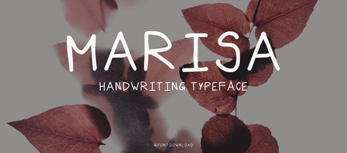 Marisa Handwriting Font