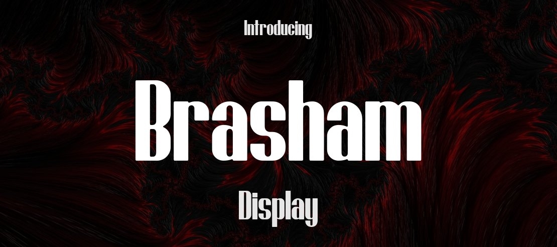 Brasham Font Family