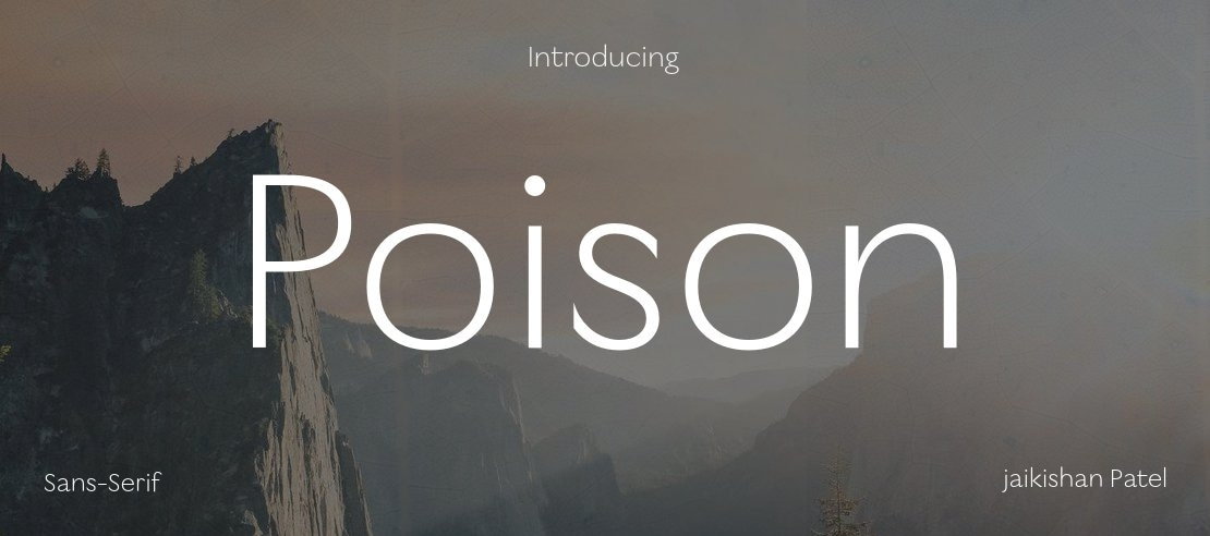 Poison Font